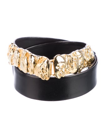 Judith Leiber Leather Belt