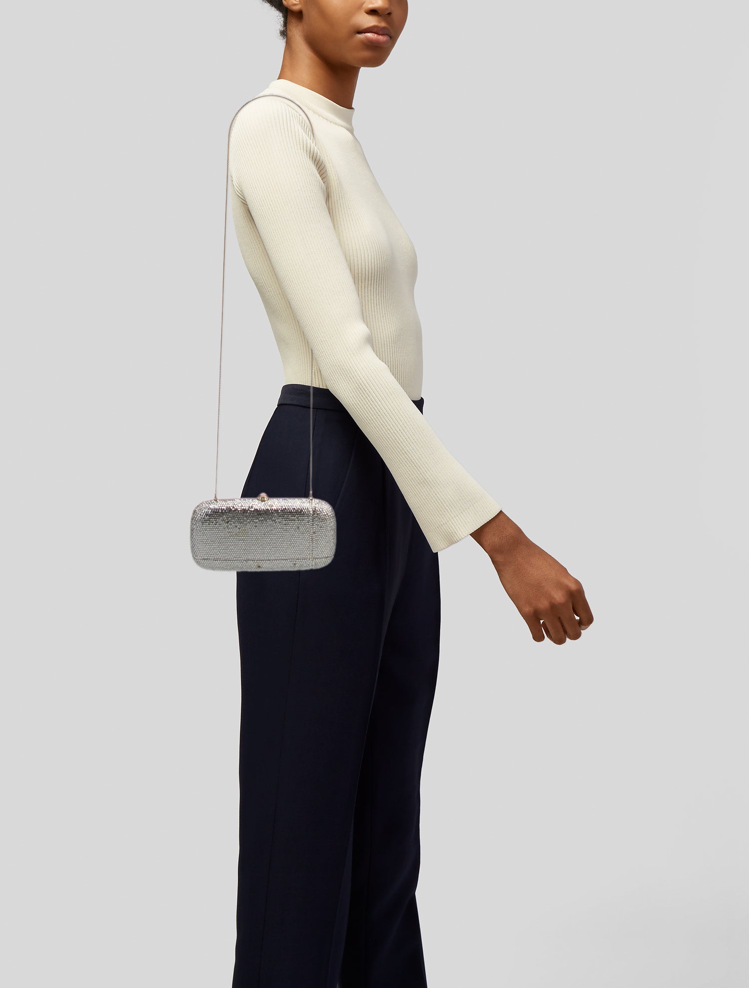 Judith Leiber Crystal Minaudière