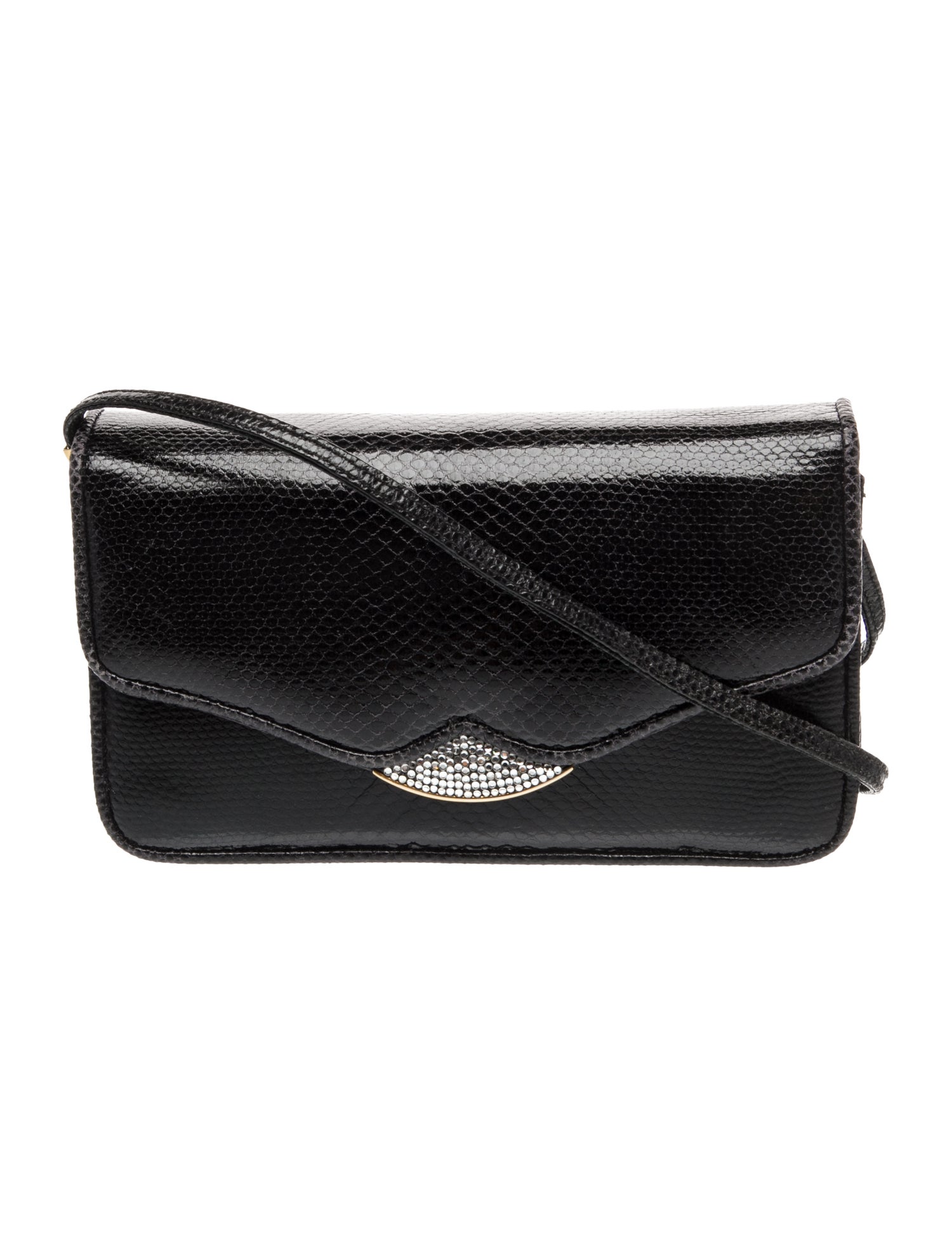 Judith Leiber Lizard Crossbody Bag