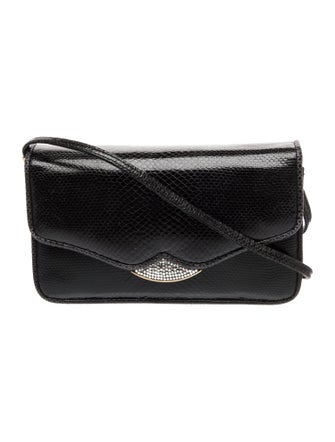 Judith Leiber Lizard Crossbody Bag