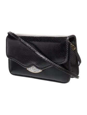 Judith Leiber Lizard Crossbody Bag