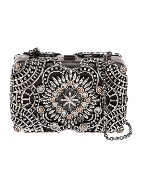 Judith Leiber Metal Minaudière