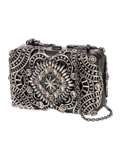 Judith Leiber Metal Minaudière