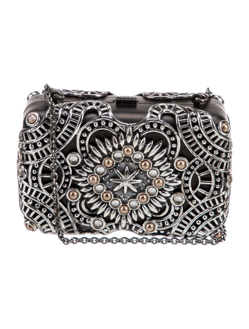 Judith Leiber Metal Minaudière