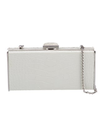 Judith Leiber Alligator Minaudière