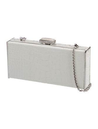 Judith Leiber Alligator Minaudière