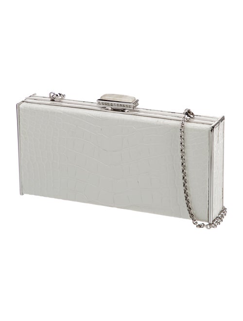 Judith Leiber Alligator Minaudière