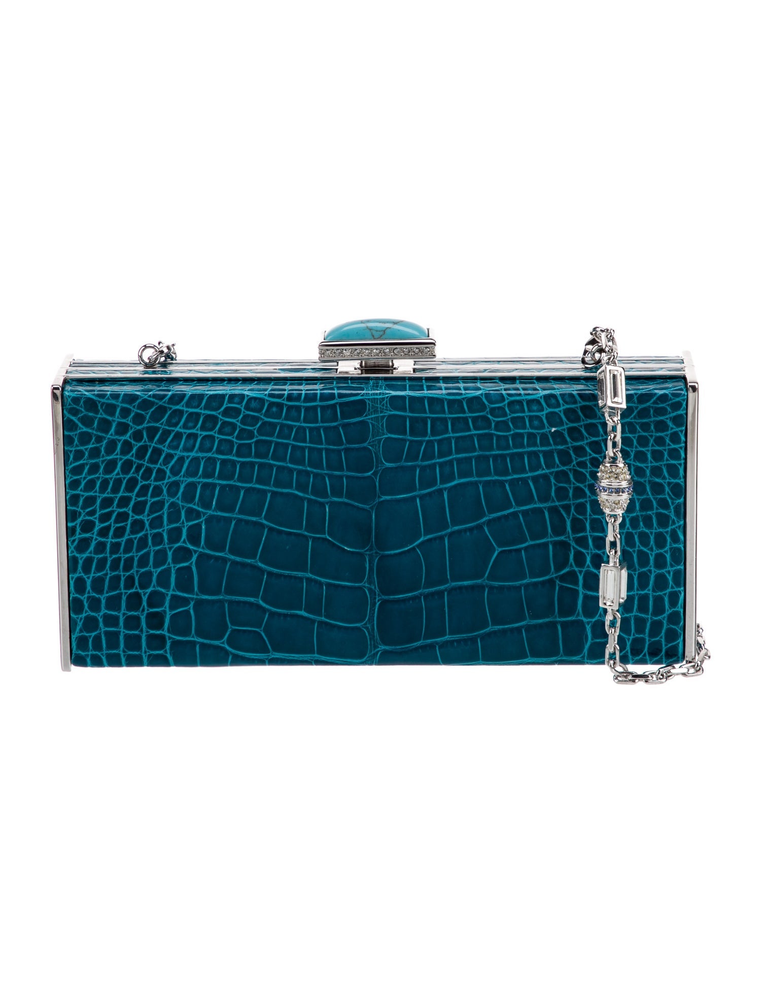 Judith Leiber Alligator Minaudière