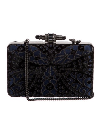 Judith Leiber Velvet Minaudière