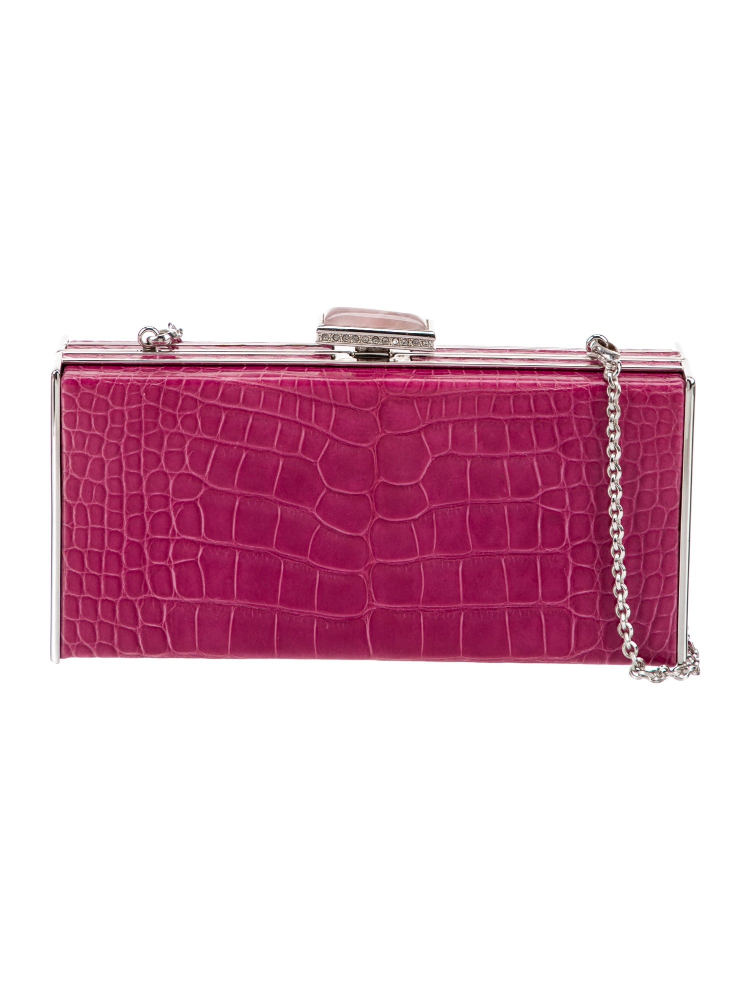 Judith Leiber Alligator Minaudière