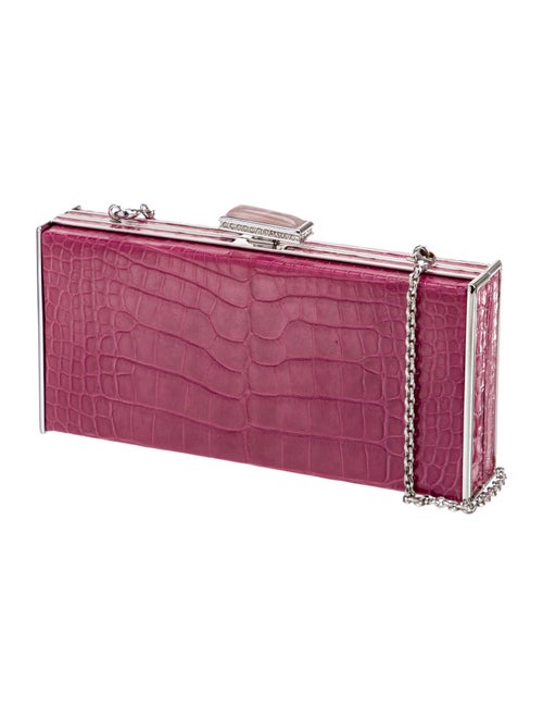Judith Leiber Alligator Minaudière