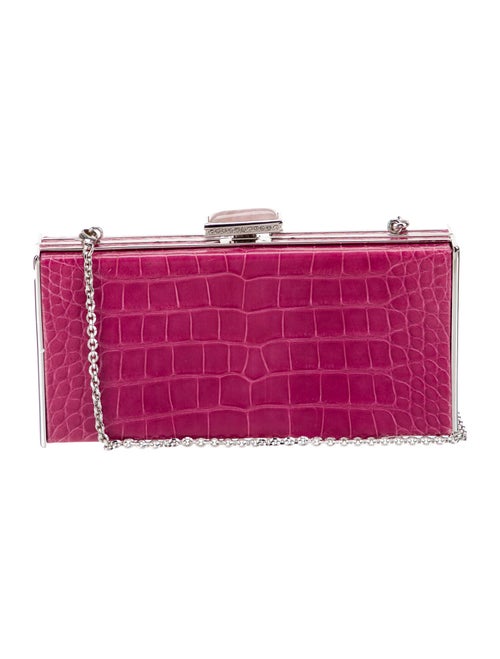 Judith Leiber Alligator Minaudière