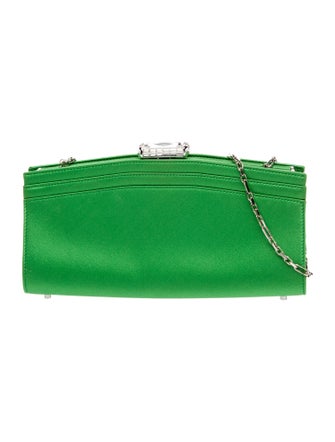 Judith Leiber Satin Minaudière