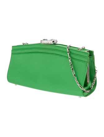 Judith Leiber Satin Minaudière