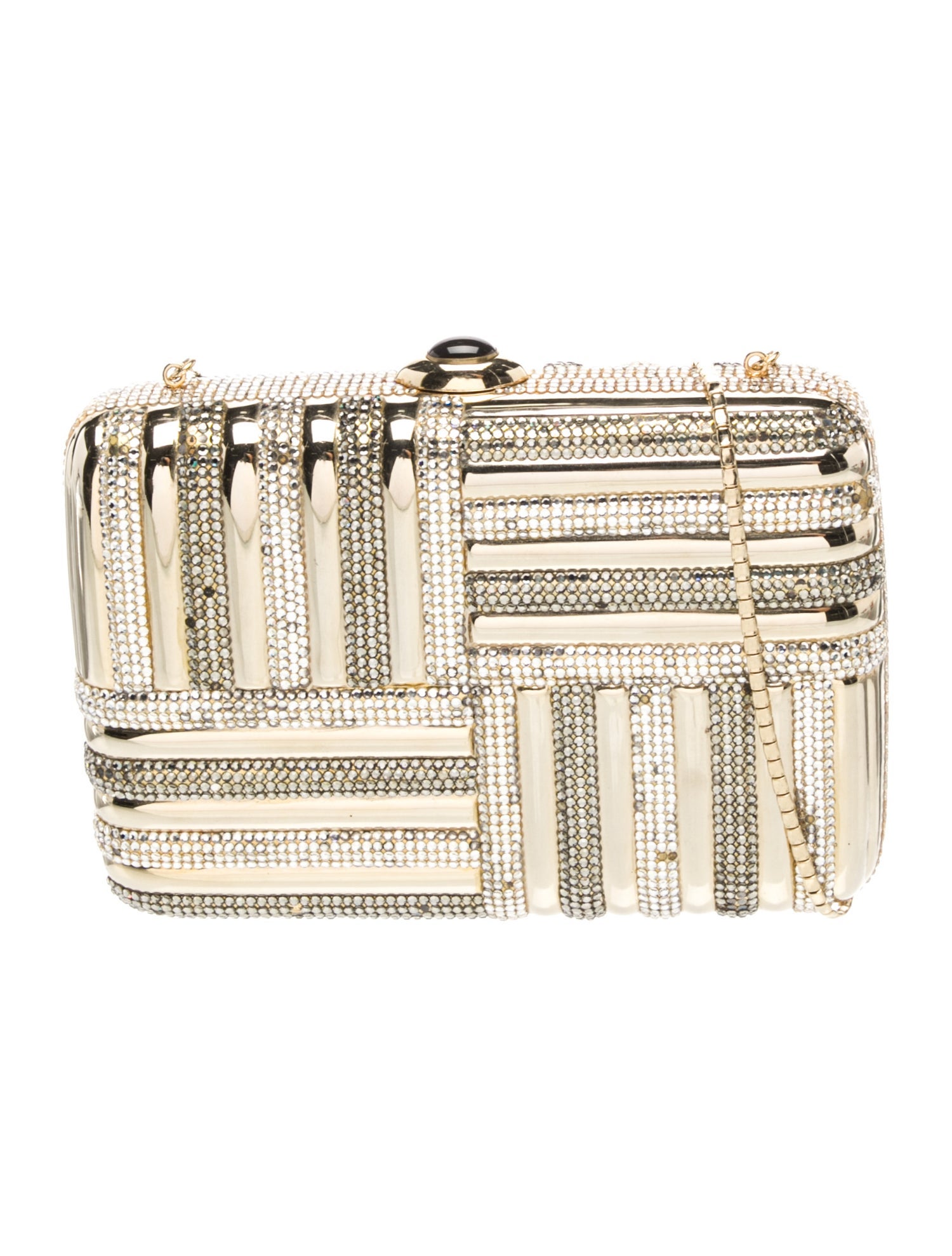 Judith Leiber Metal Minaudière