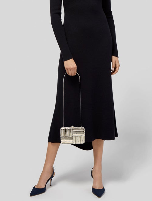 Judith Leiber Metal Minaudière