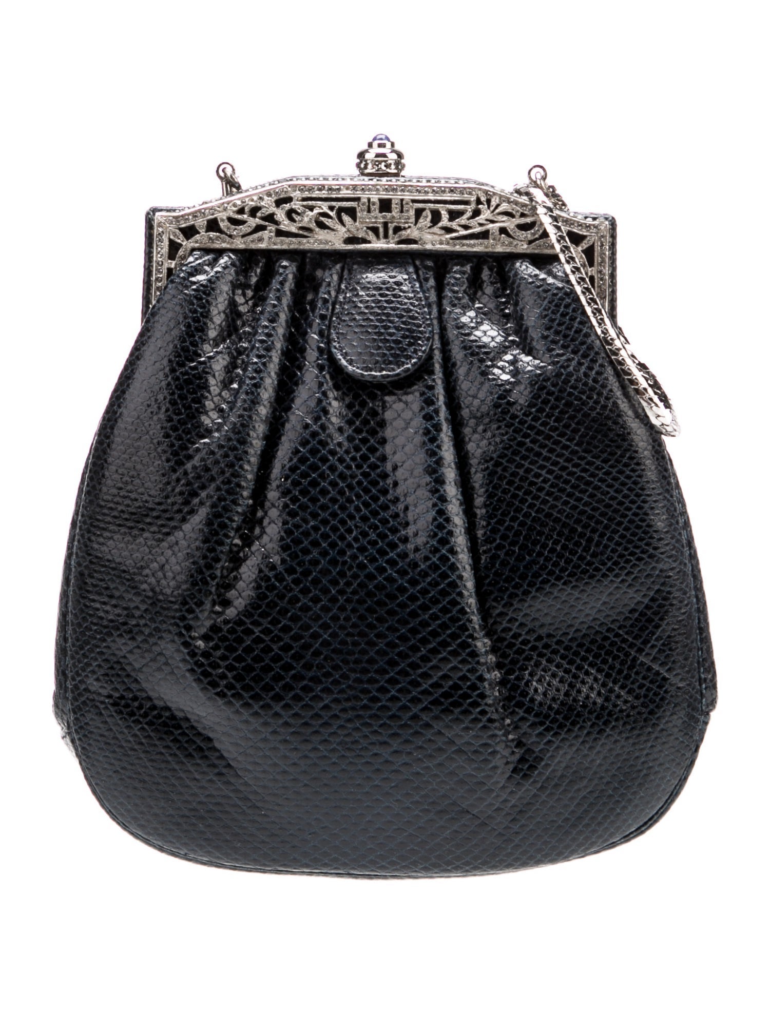 Judith Leiber Leather Evening Bag