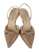 Judith Leiber Lizard Slingback Pumps