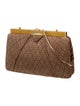 Judith Leiber Suede Shoulder Bag