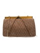 Judith Leiber Suede Shoulder Bag