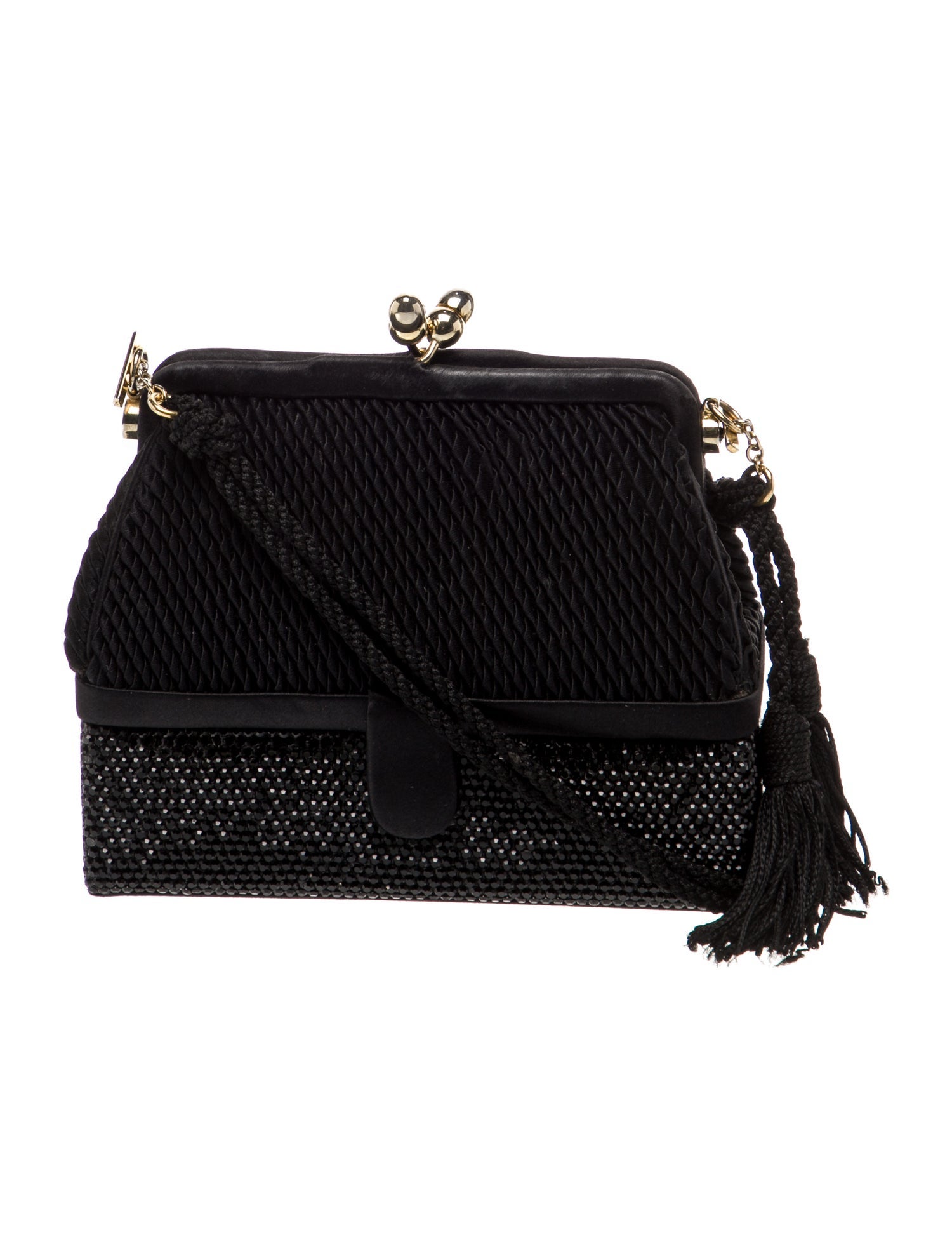 Judith Leiber Satin Evening Bag