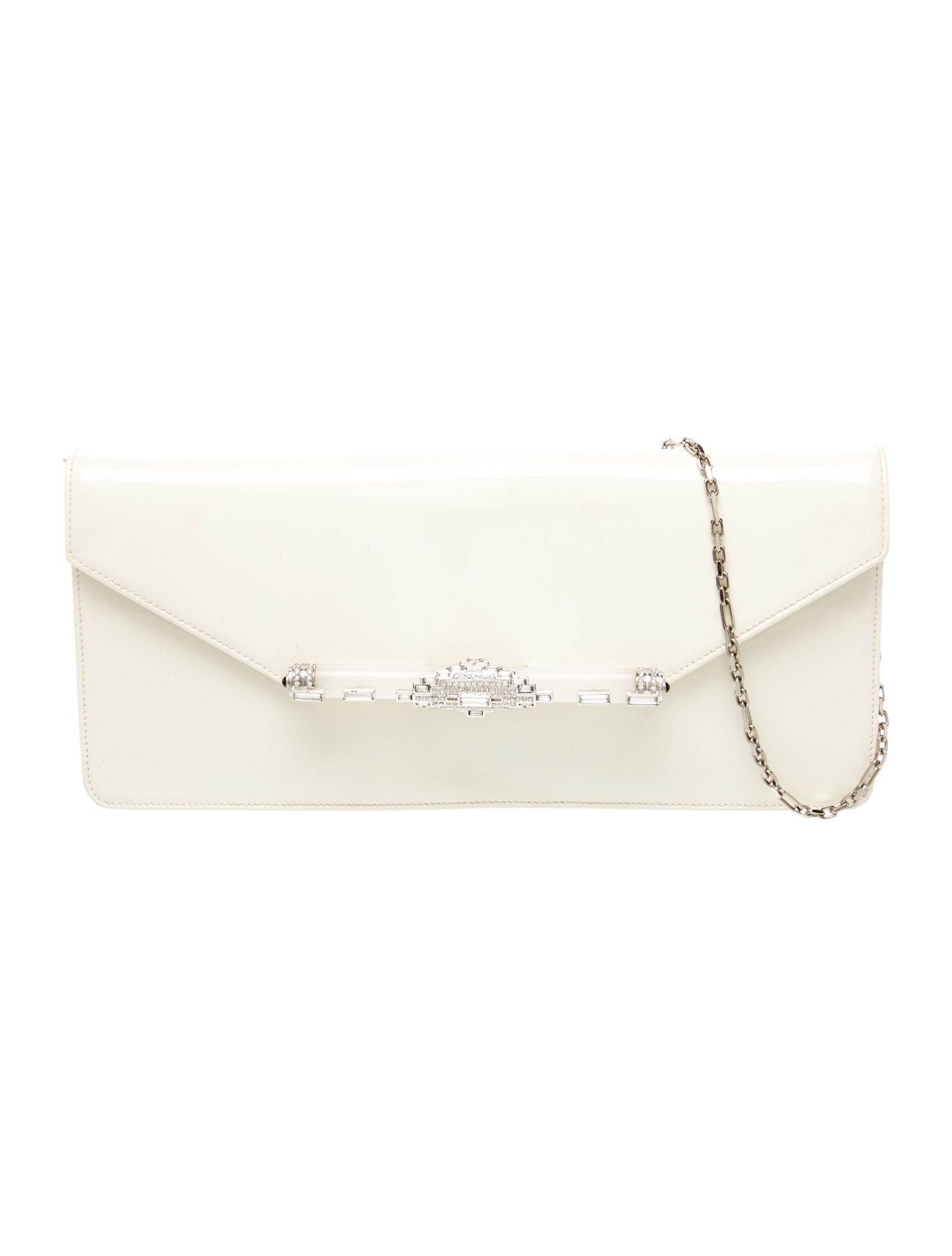 Judith Leiber Patent Leather Shoulder Bag