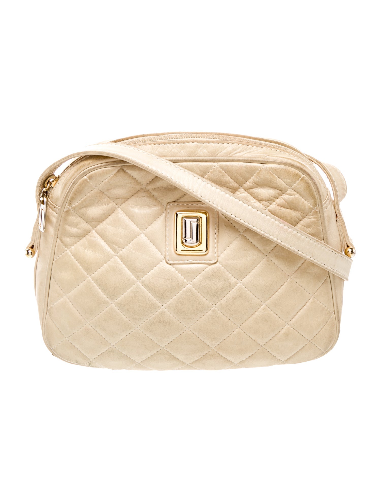 Judith Leiber Leather Crossbody Bag