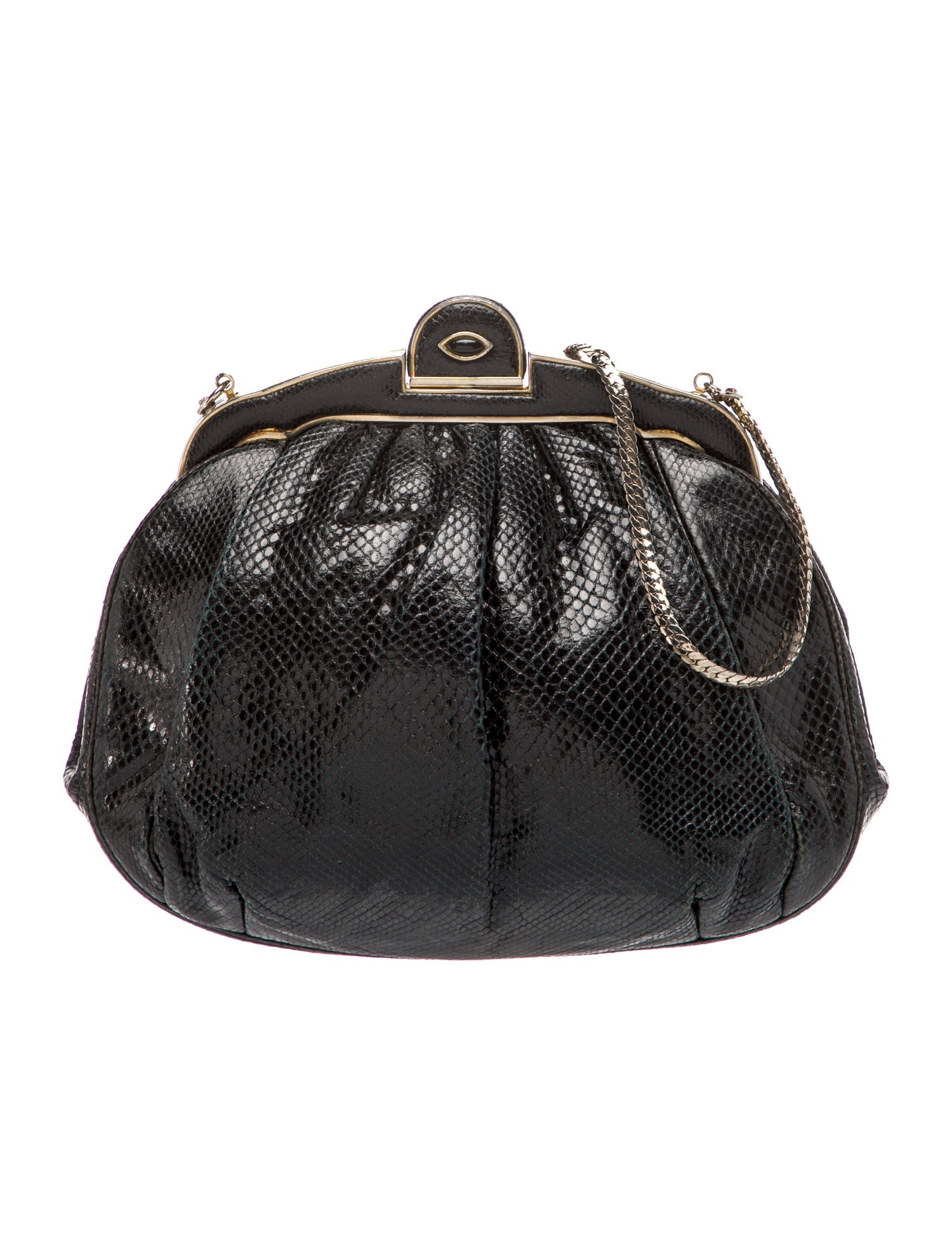 Judith Leiber Patent Leather Evening Bag