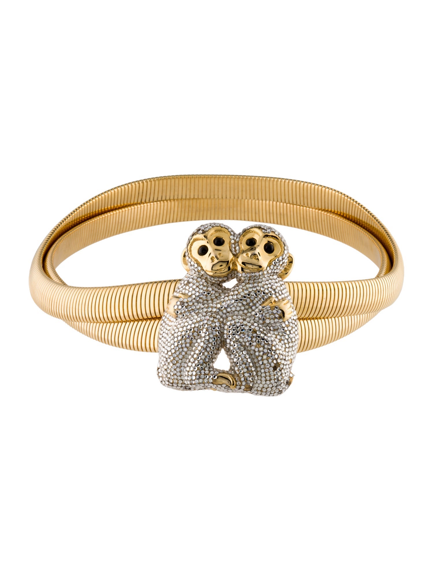 Judith Leiber Vintage Metal Waist Belt