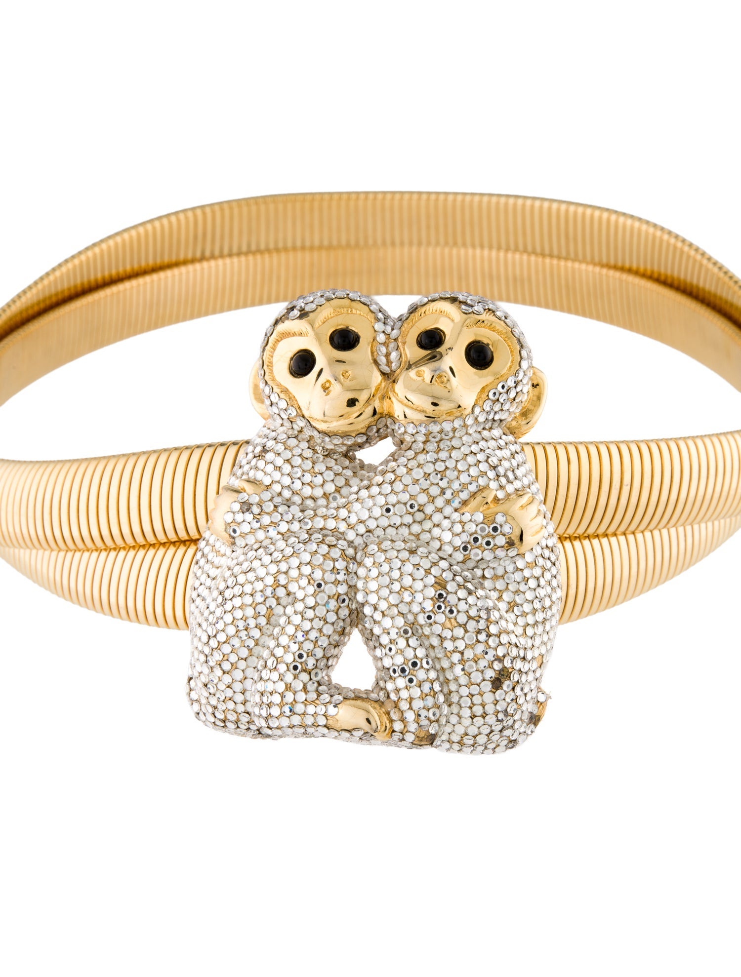 Judith Leiber Vintage Metal Waist Belt