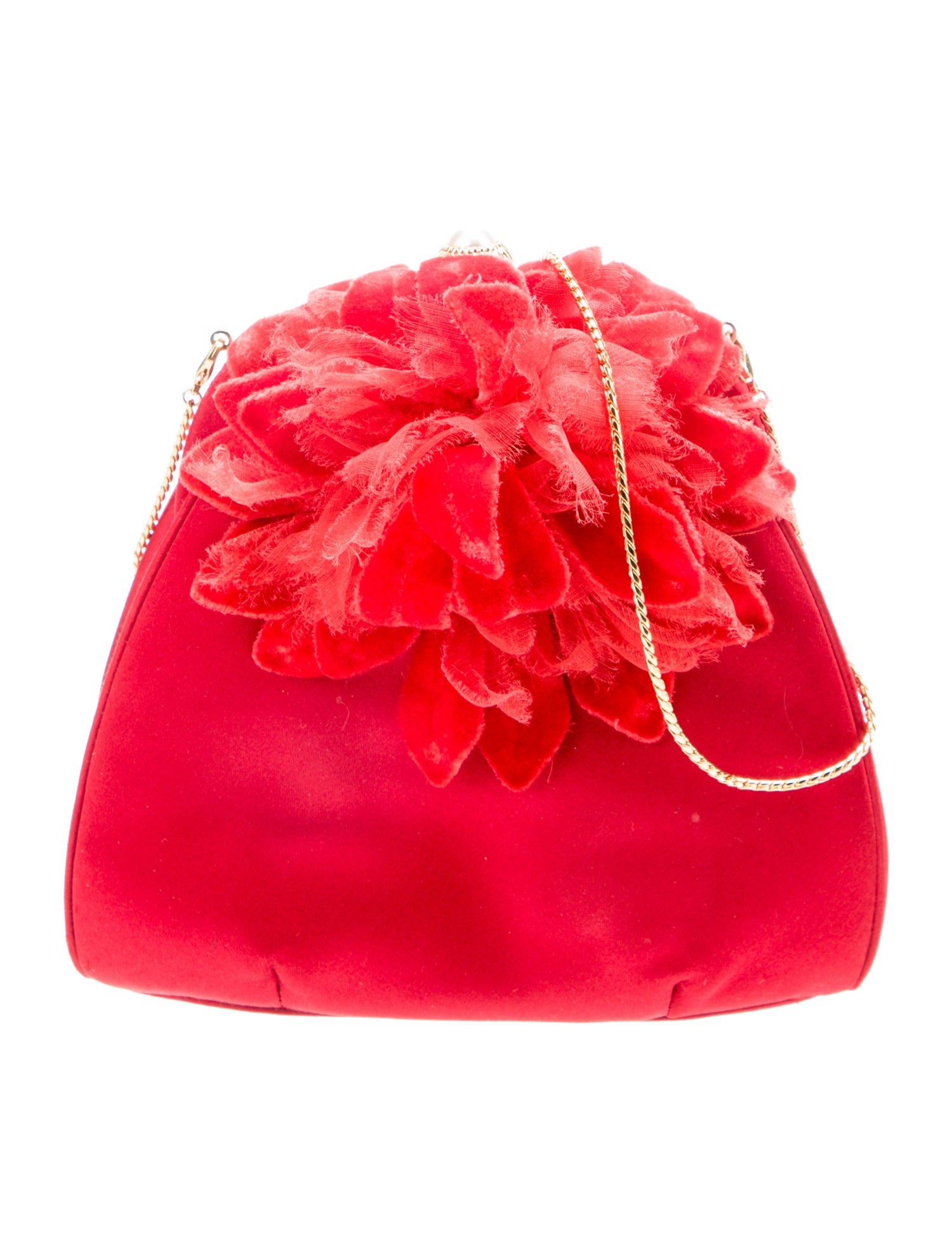Judith Leiber Satin Evening Bag