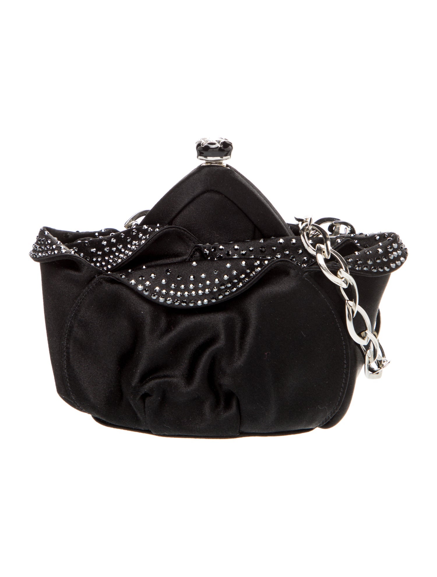 Judith Leiber Satin Evening Bag
