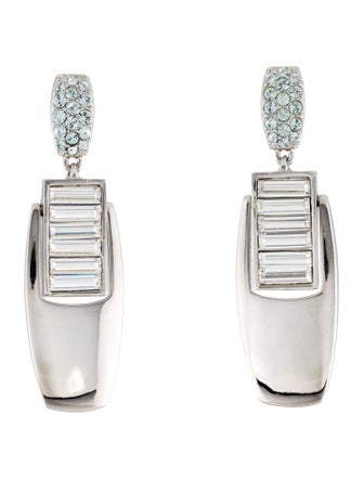 Judith Leiber Crystal Drop Earrings