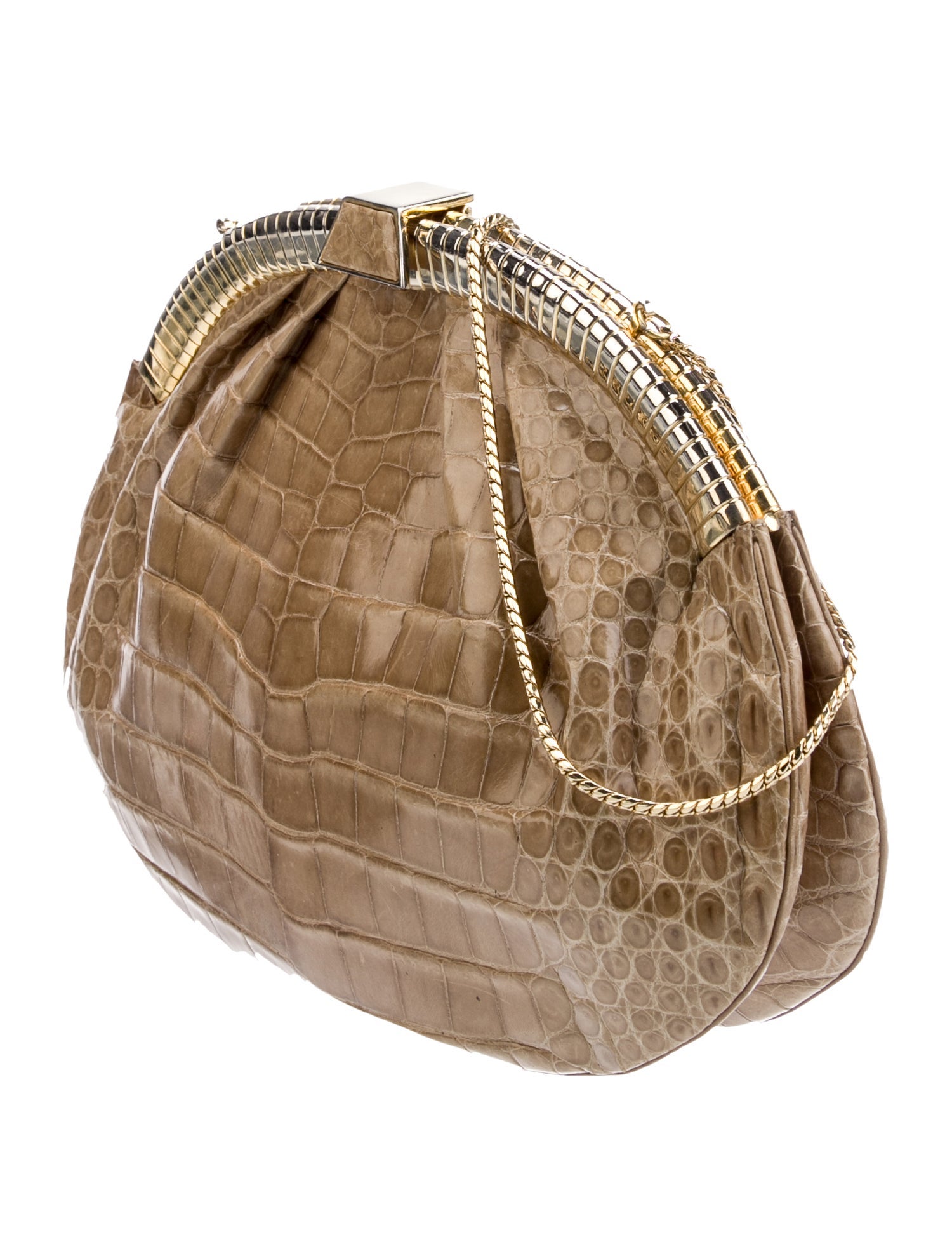 Judith Leiber Alligator Evening Bag