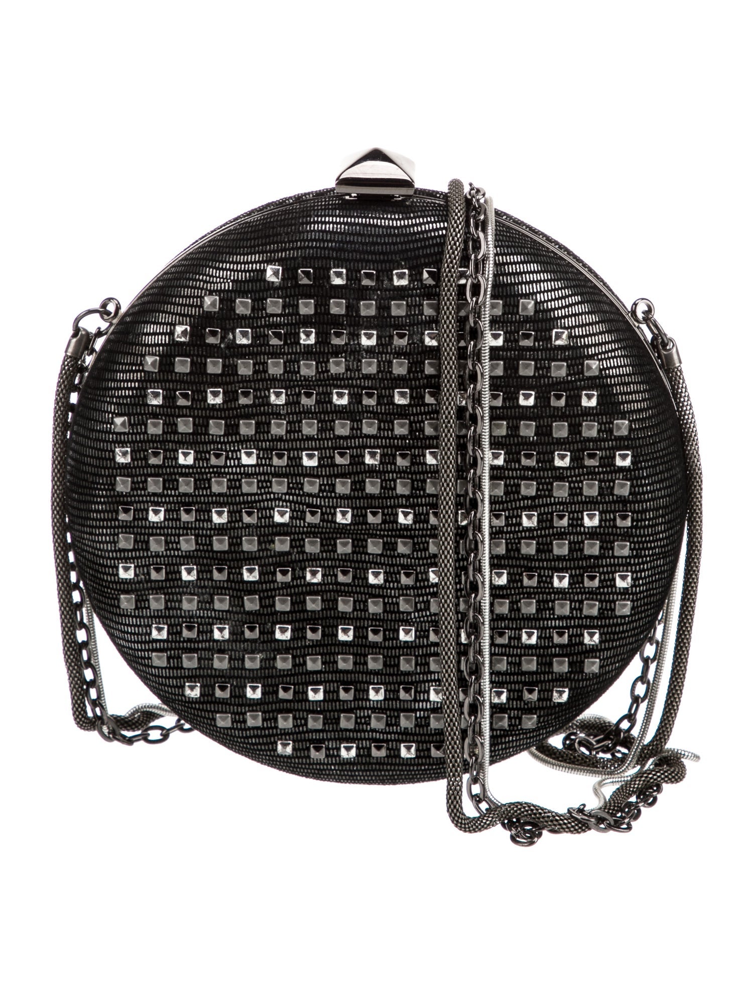 Judith Leiber Suede Minaudière