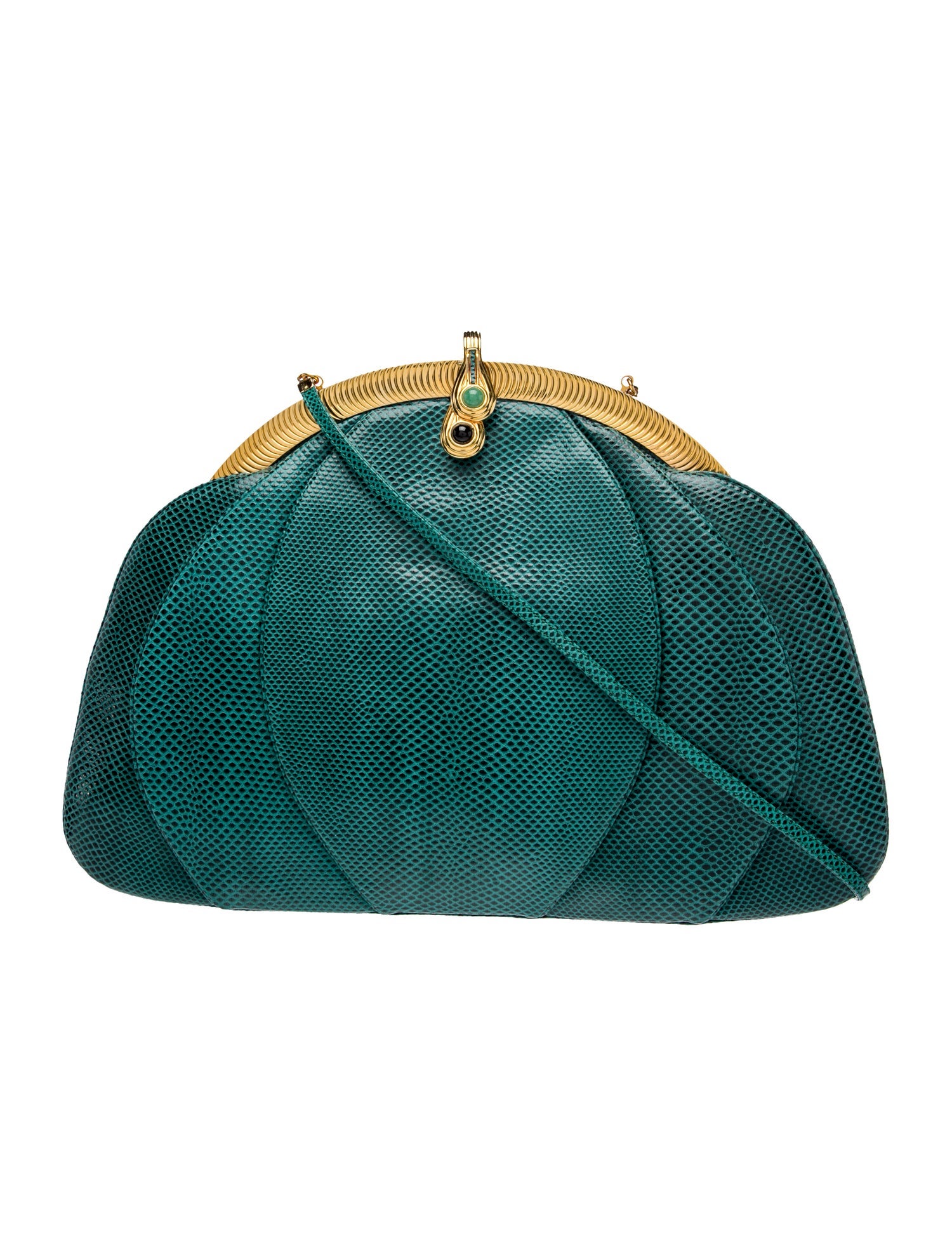 Judith Leiber Patent Leather Evening Bag