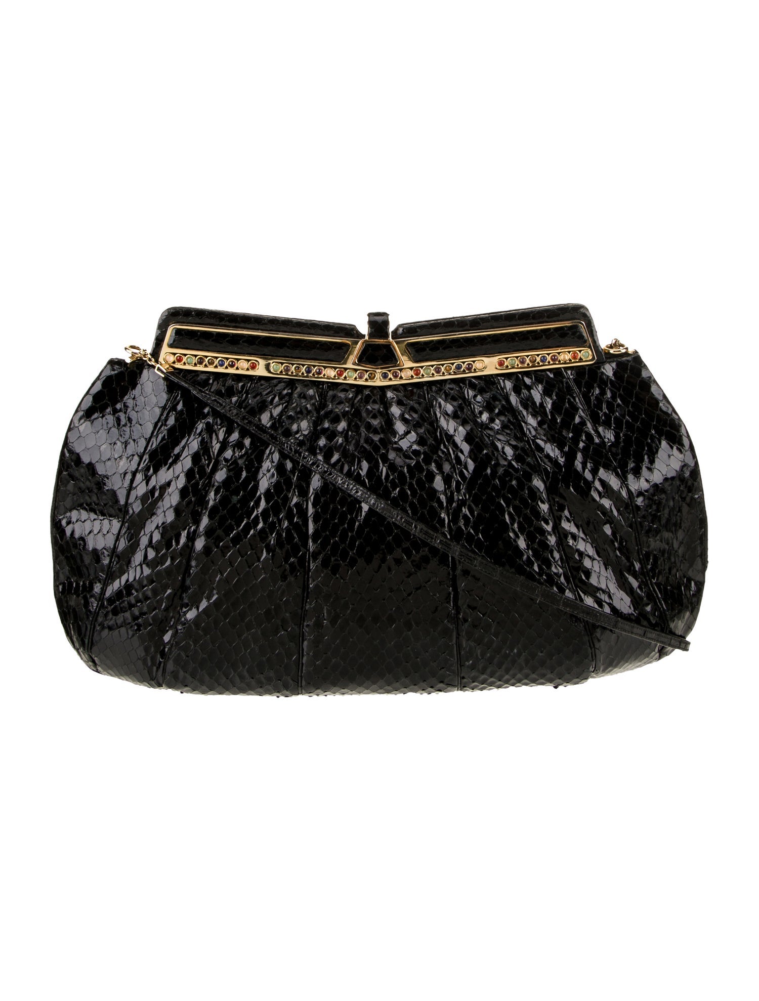 Judith Leiber Patent Leather Evening Bag
