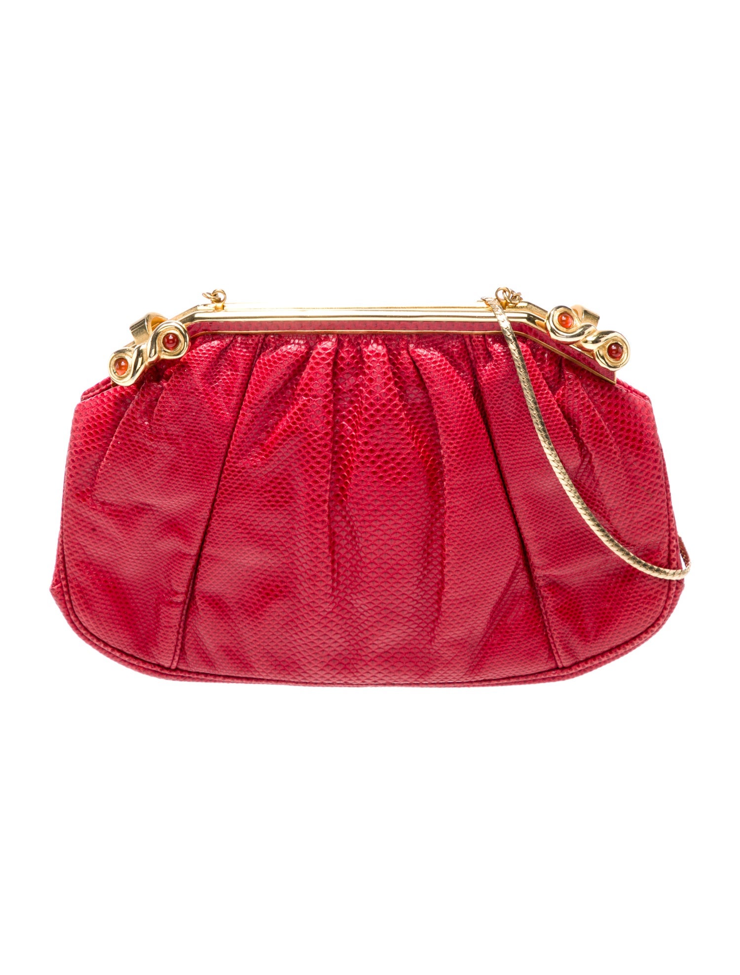 Judith Leiber Snakeskin Evening Bag