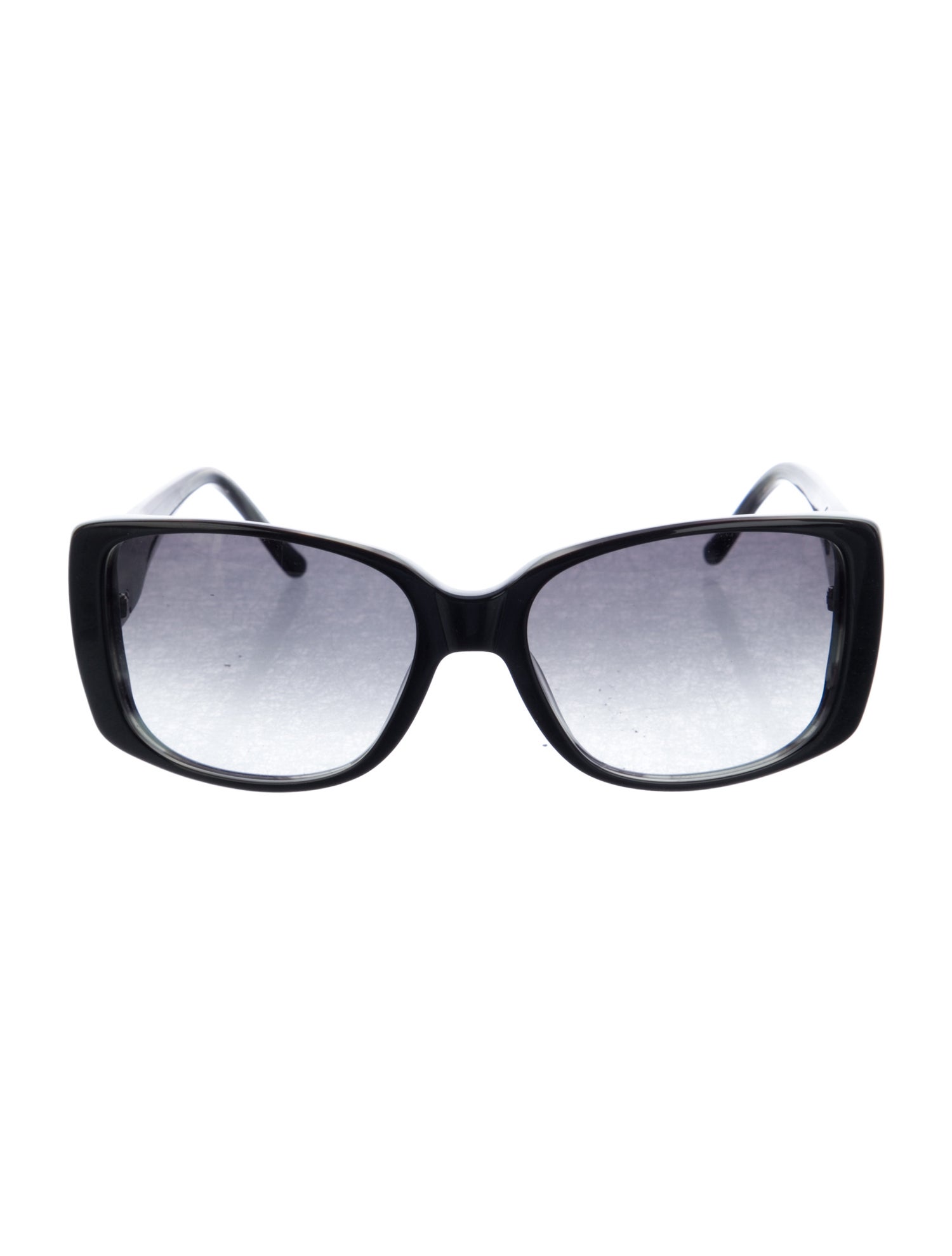 Judith Leiber Square Gradient Sunglasses