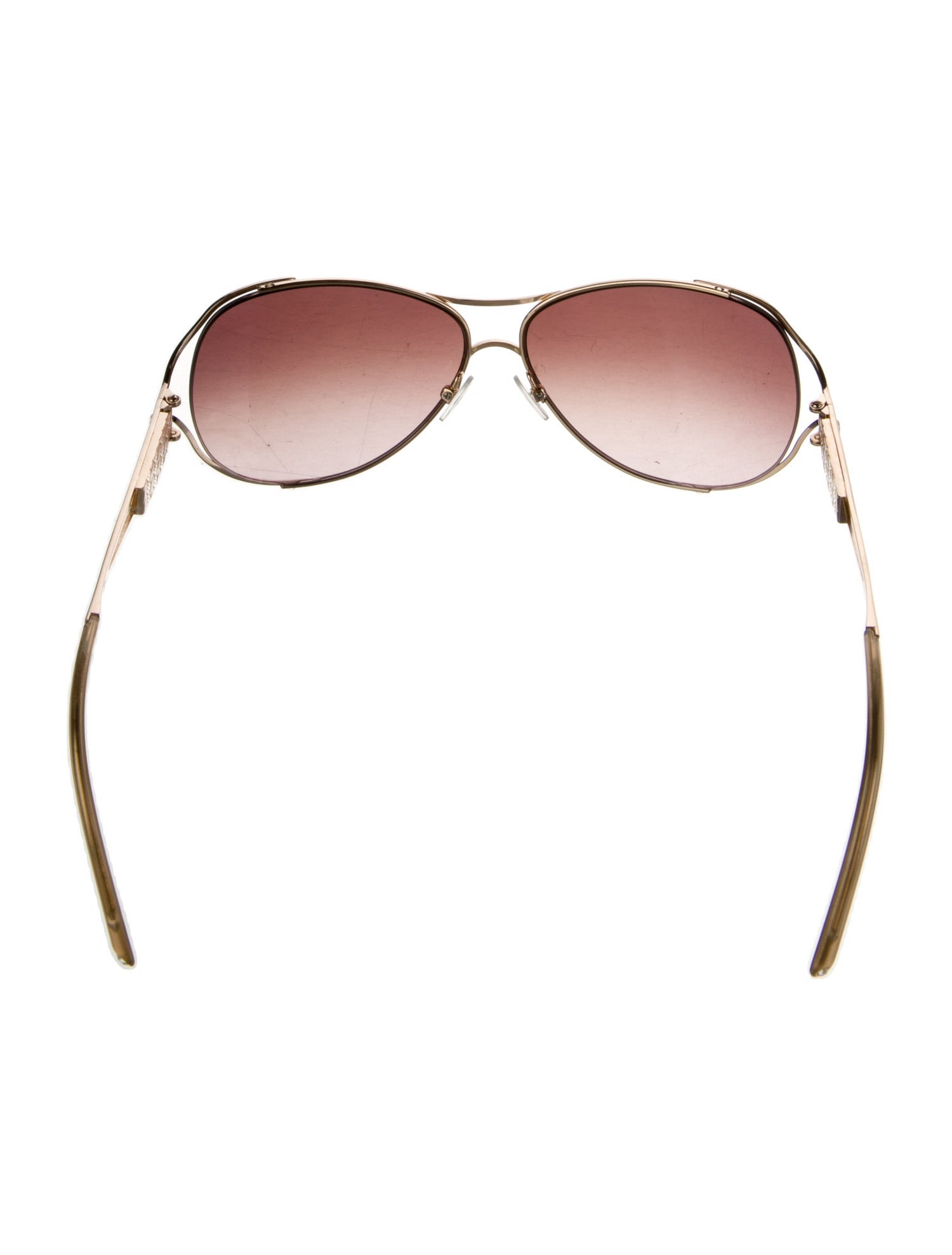 Judith Leiber Cat-Eye Gradient Sunglasses