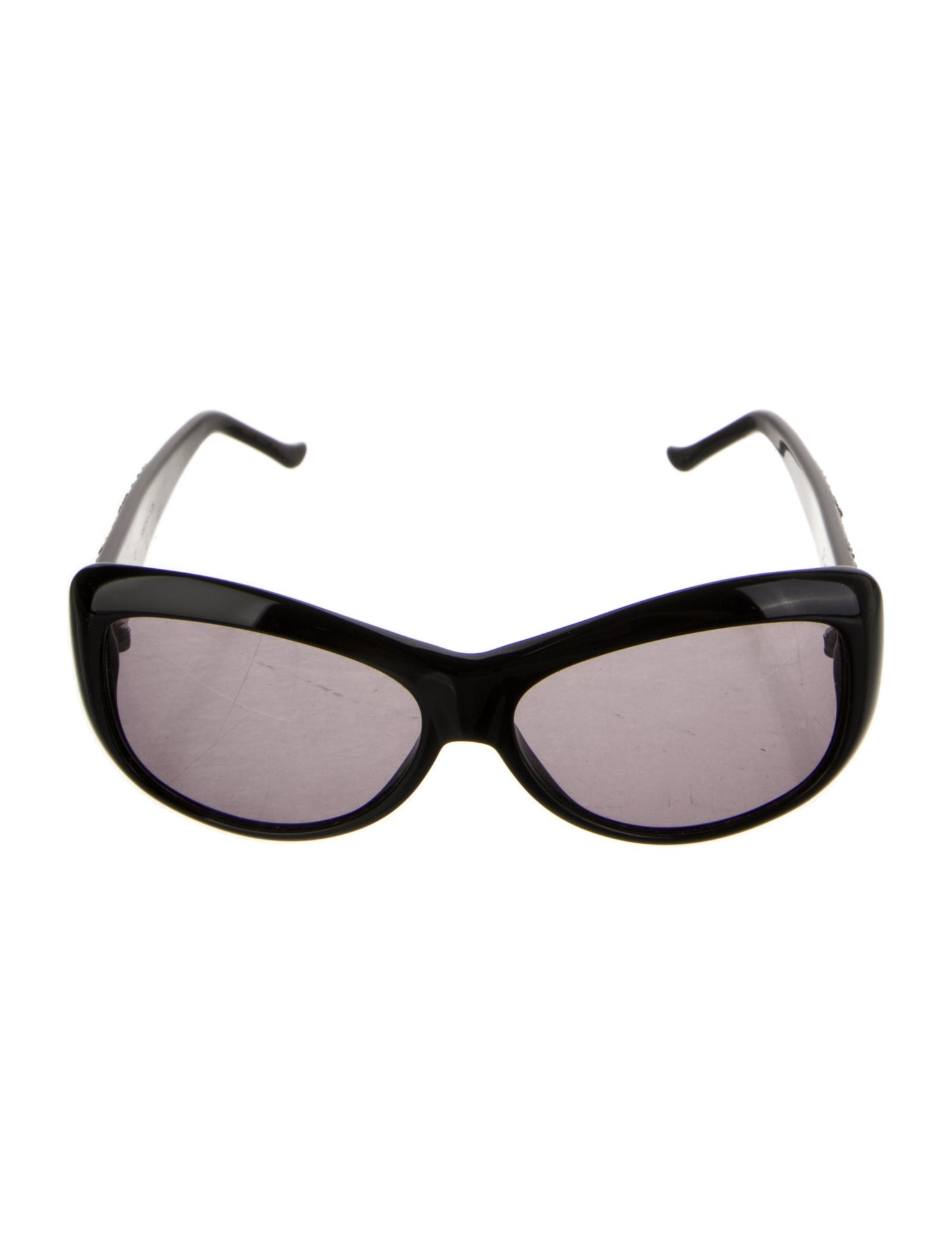 Judith Leiber Oversize Tinted Sunglasses