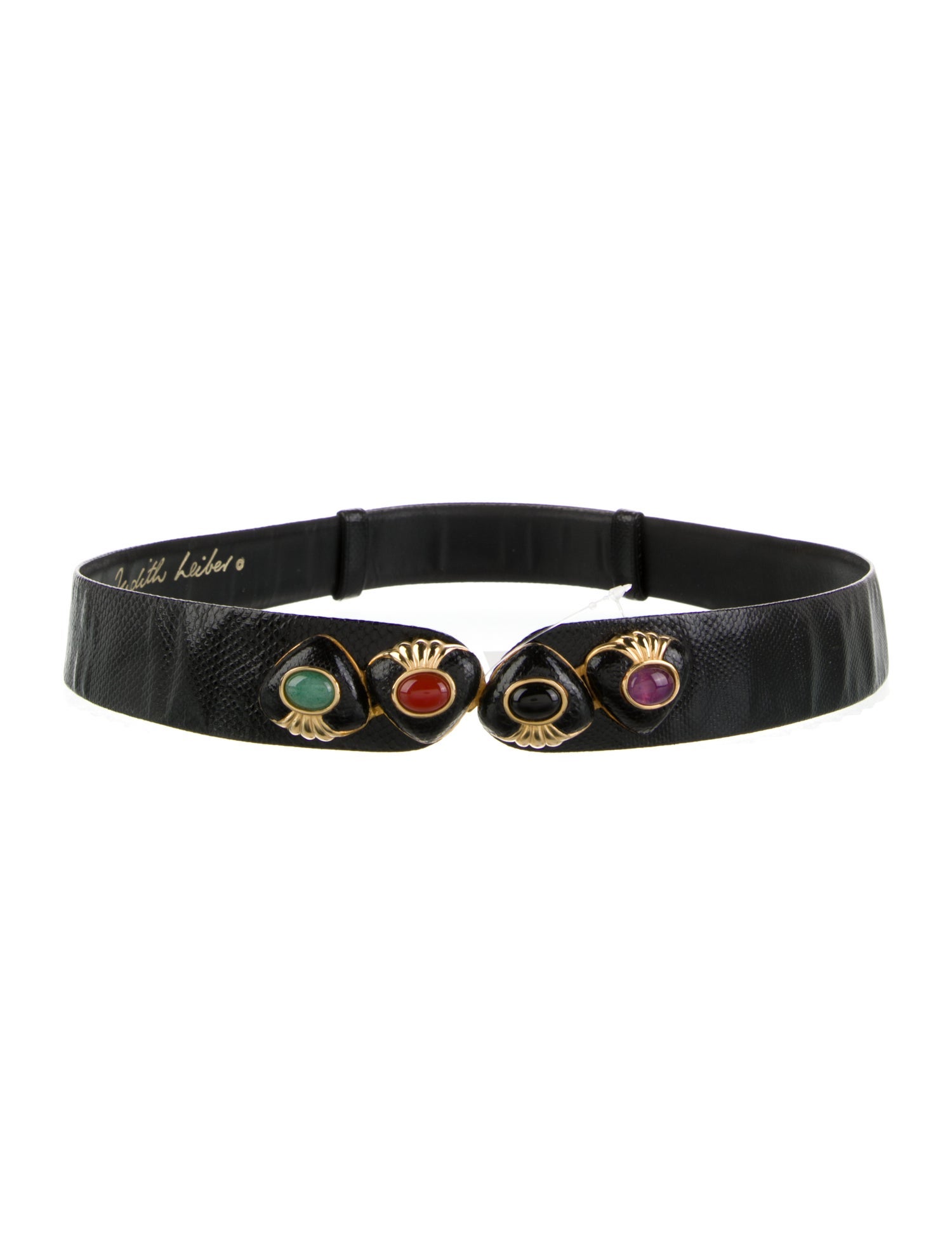 Judith Leiber Lizard Waist Belt