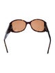 Judith Leiber Oversize Tinted Sunglasses