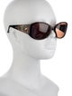 Judith Leiber Oversize Tinted Sunglasses
