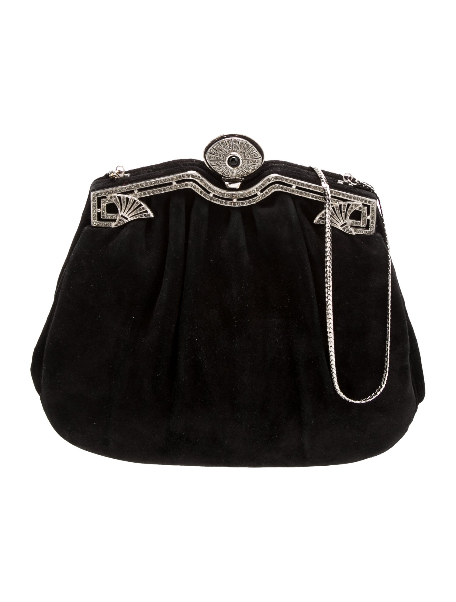 Judith Leiber Satin Evening Bag