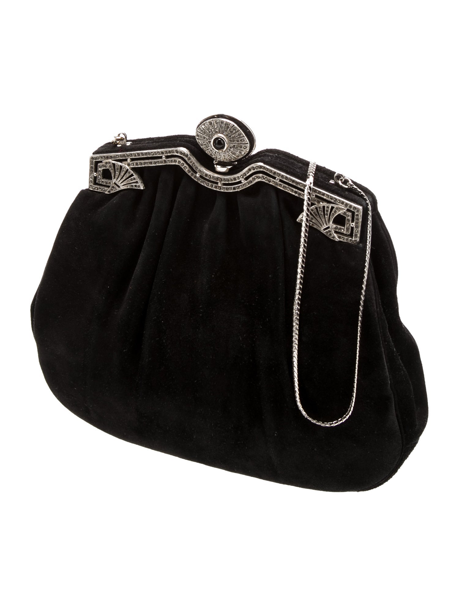 Judith Leiber Satin Evening Bag