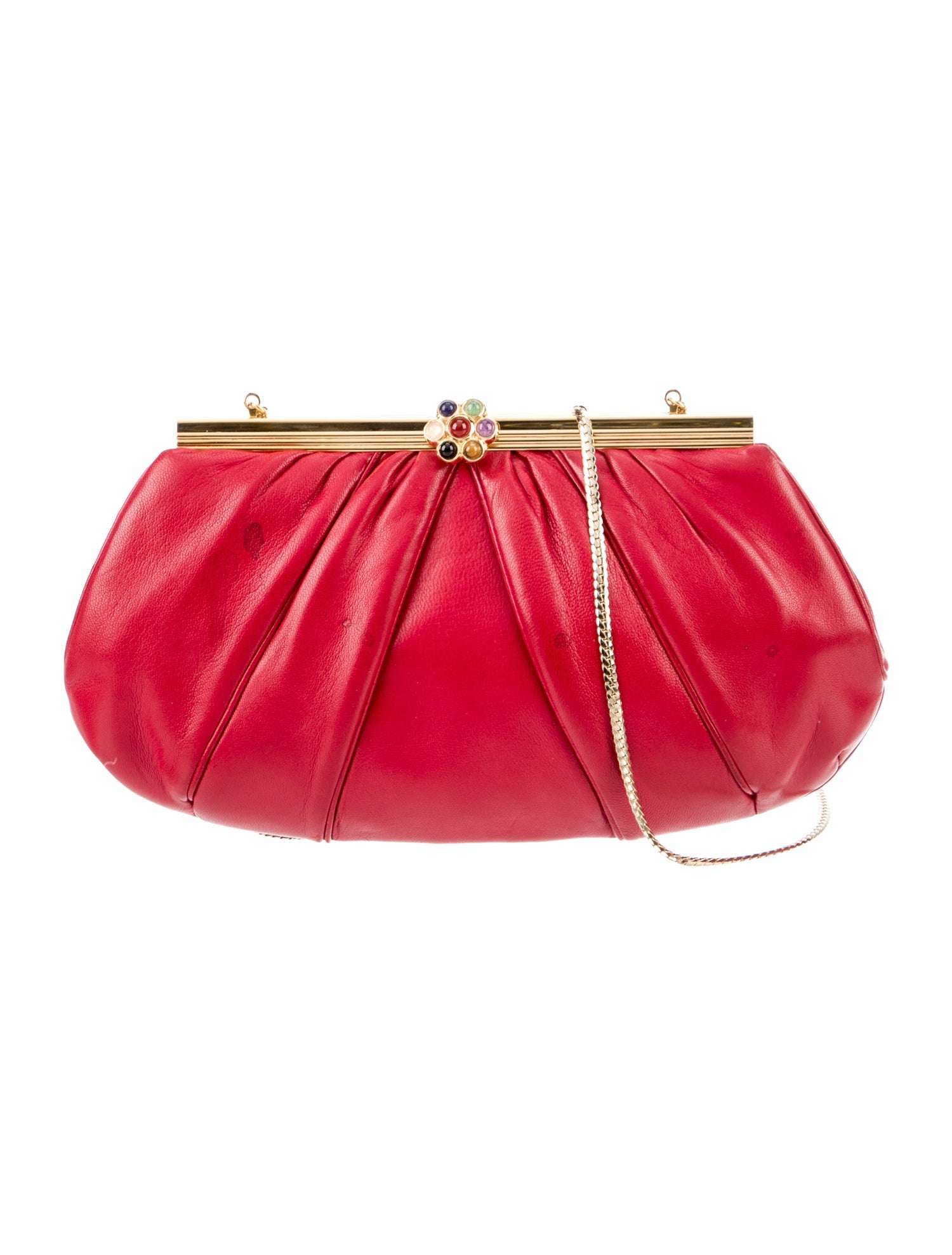 Judith Leiber Leather Evening Bag