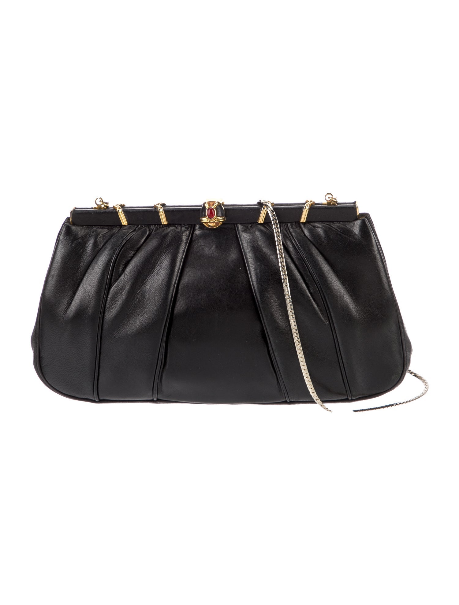 Judith Leiber Leather Evening Bag