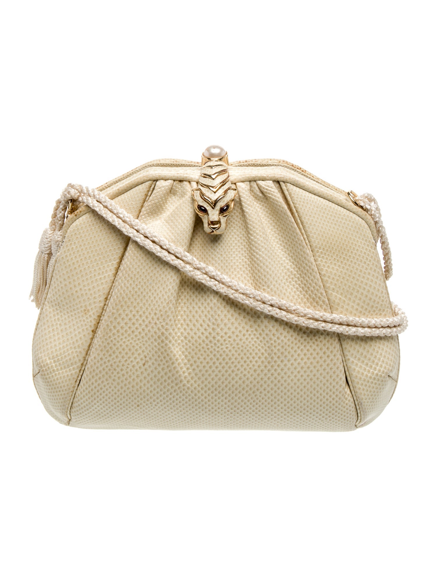 Judith Leiber Patent Leather Shoulder Bag