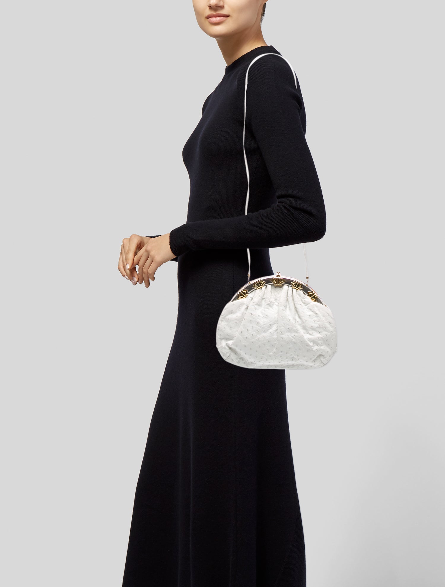 Judith Leiber Crocodile Evening Bag